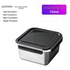 Danshi Zhiyuan 304 Stainless Steel Square Food Storage Container