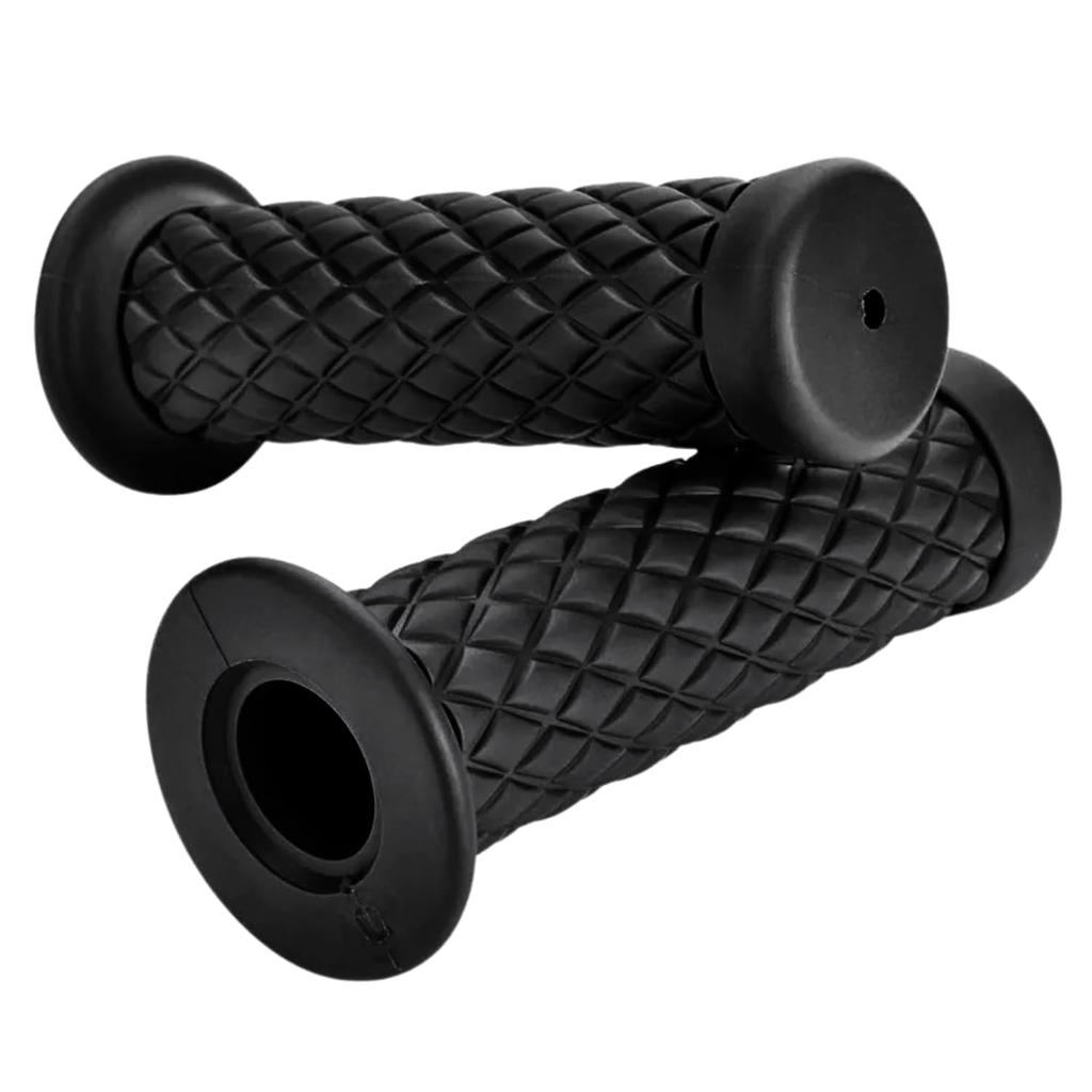 MSMint Handle Grip 22.2mm Diamond Pattern Motorcycle Universal Grip Left
