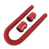 Kit Tubo Flessibile per Radiatore in Acciaio Inossidabile da 36 Pollici Con Fascette in Billetto Universale Flessibile per Radiatore
