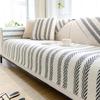 Modern Nordic Sofa Cushion Universal Fabric Non-Slip Leather Sofa Cover  New Sofa Seat Cushion Light Luxury
