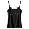 Women's Basic Sleeveless Slim Fit Stretchy Camisole Tank Top with Round Neck and Adjustable Straps Suitable for Layering and Casual Wear