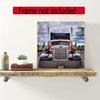 Kenworth Diamond Painting Round Diamond Mosaic Rhinestones Diamond Embroidery Craft Kit Wall Decor Without Frame