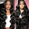 Unprocessed Raw 250% Density Glueless Lace Front Wigs Body Wave Lace Front Human Wigs 100 Human Hair Lace Front for Black Women