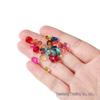 Colored Glass Crushed Stone for DIY Jewelry, Fish Tank Decoration, Landscaping, and Epoxy Crafts (3-8mm)