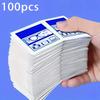 100PCS Glasses Lens Wipes Wipes, Disposable Mobile Phone Screen Lens Cloth Wipes, Lens Screen Paper Wipes