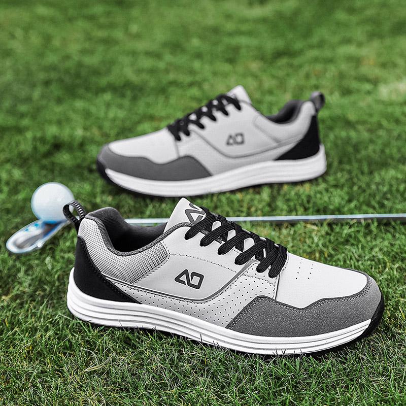 Golf Sneakers Men's Fashion Casual Outdoor Comfortable Golfers Footwears Men Anti-slip Design,Suitable For Mountain Climbing&Hik