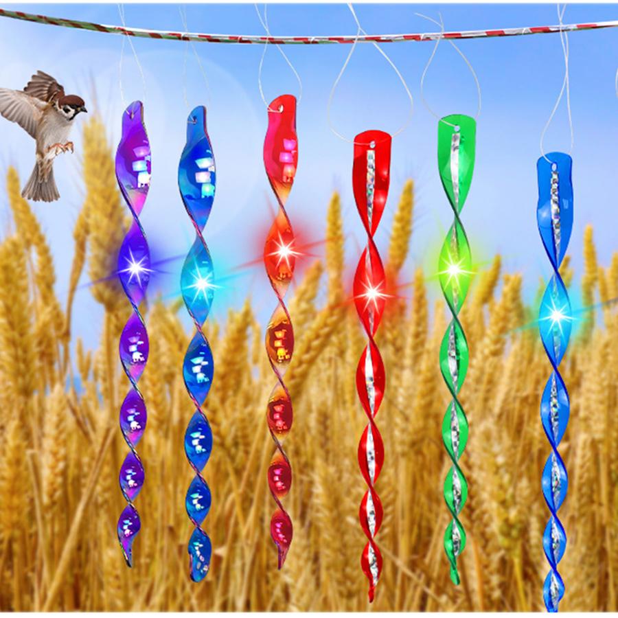 Bird Reflective Devices Outdoor Pigeons Repellent Repeller Birds Supplies Scarer Scare Outside For Garden Scarecaper Pest Home