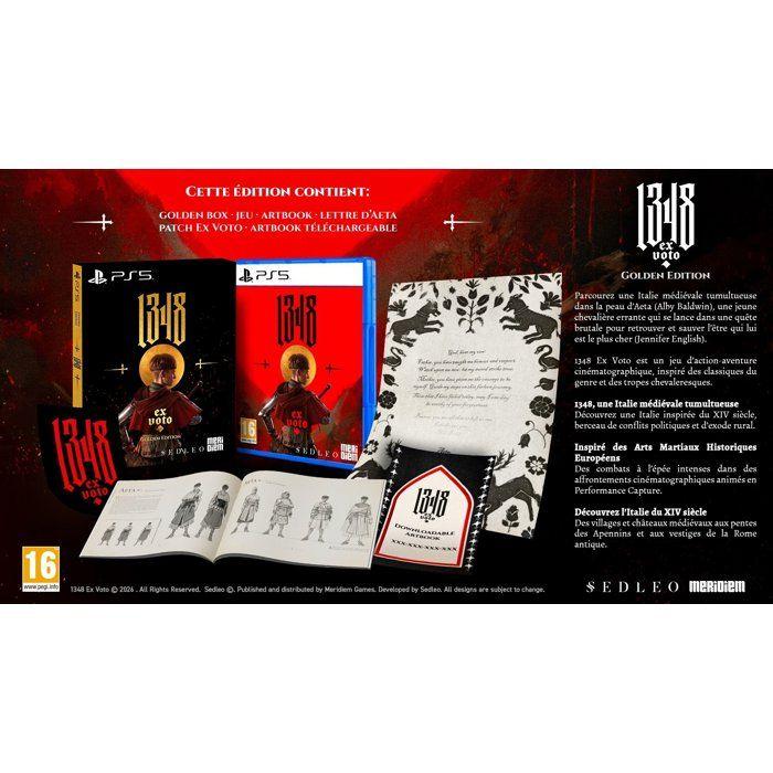 Meridiem Games 1348 Ex Voto - Golden Edition Goud PlayStation 5