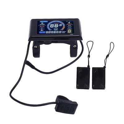 E-Bike LCD-Display mit NFC-Funktion Wasserdichter Stecker Hochauflösendes LCD-Display