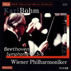 CD WIENER PHILHARMONIKER - Beethoven: Symphony No. 5 Fate, No. ALT0267 ATRUS 2002 Japan ObiClassical Used