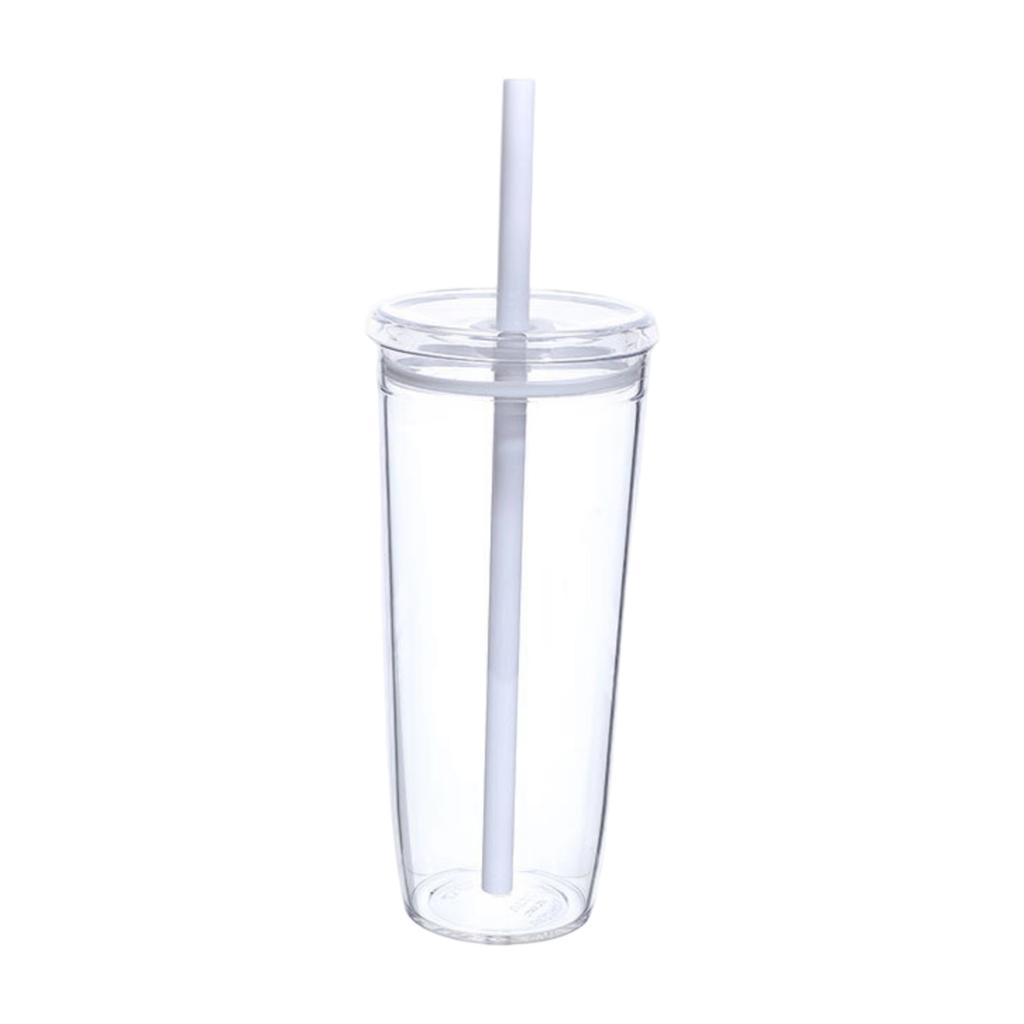 Straw Cup – Macaron Tone Portable Drinking Cup For Daily Use