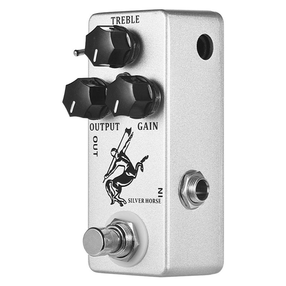 Efekt pedałowy Pedał srebrny 3,7 * 1,5 * 1,3in TREBLE