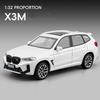 1:32 X3M X3 SUV 2025 Legierung Druckguss Spielzeugauto Modell Ton und Licht Rückzieher Kinderspielzeug Sammlerstücke Geburtstagsgeschenk