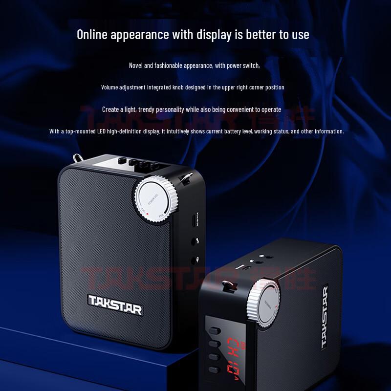 Takstar E500W Wireless Amplifier System CN Plug (adapter Included)