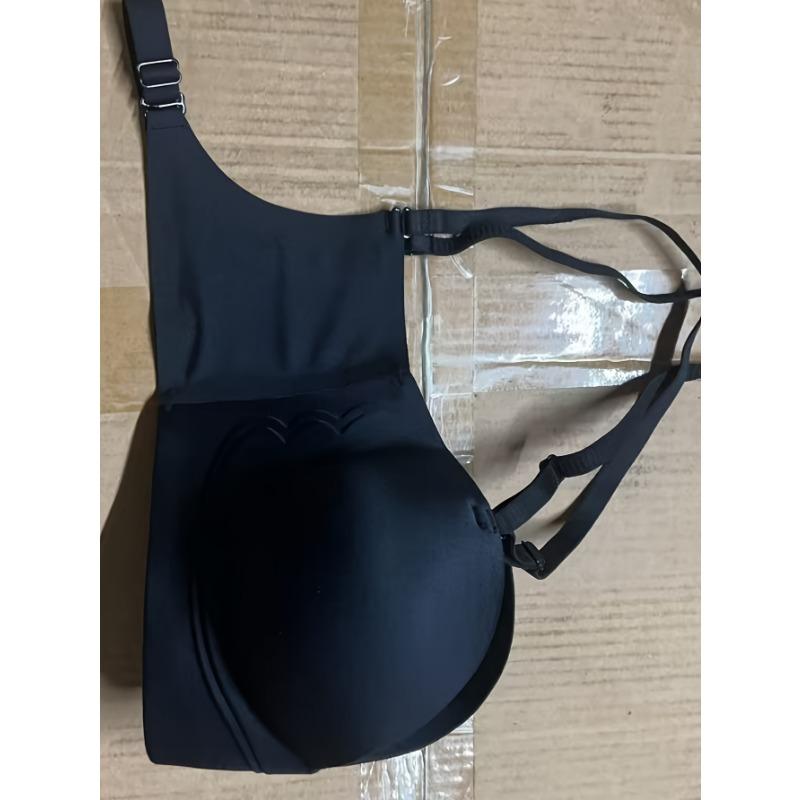 Women's Seamless Push Up Padded Invisible Bralette Wireless Plunge Bra for Small Bust