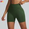 High Waisted Yoga Shorts Without Awkwardness, Women'S Anti Glare Running And Fitness Nude Yoga Shorts