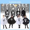 Halloween Skeleton Costume For Kids With Glowinthe Dark Features For Stage And Party Use