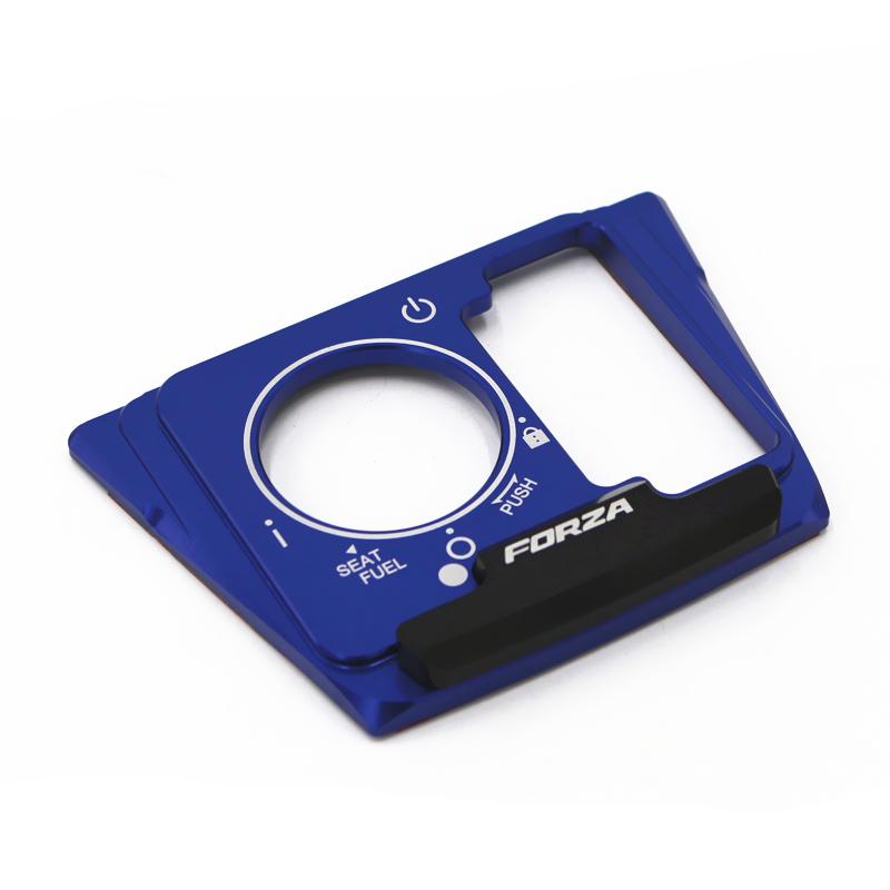 

Ключ зажигания, электрический дверной замок, крышка, защитная крышка для Honda MF13 Forza300 Forza250 125 синий