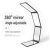 Four-Sided Foldable Mirror for Haircuts and Makeup