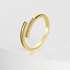 Ringöffnung, verstellbarer Schmuck, Mädchen-Ring, modischer Mädchen-Licht-Luxus-Ring, offener Ring, Schnitzerei, Luxus-Ring, exquisiter Schmuck, Paar-Set