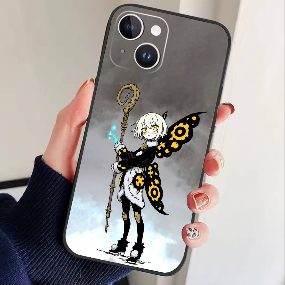 Atelier Of Witch Hat Phone Case For iPhone 16,15,14,13,12,17,Pro Max,Plus Silicone Black Case