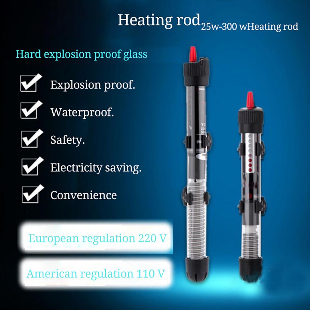 50W Aquarium Heater Fish Tank Water Heater Automatic Constant Temperature for Freshwater Saltwater