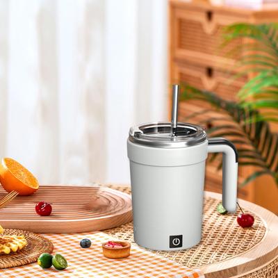Automatic Stirring Coffee Mug Waterproof Comfortable Accessory for Office Travel Gym
