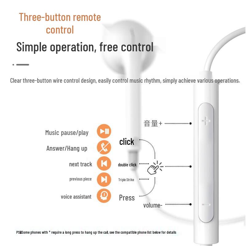 

EDIFIER H180Plus Wired Half-in-Ear Earphones