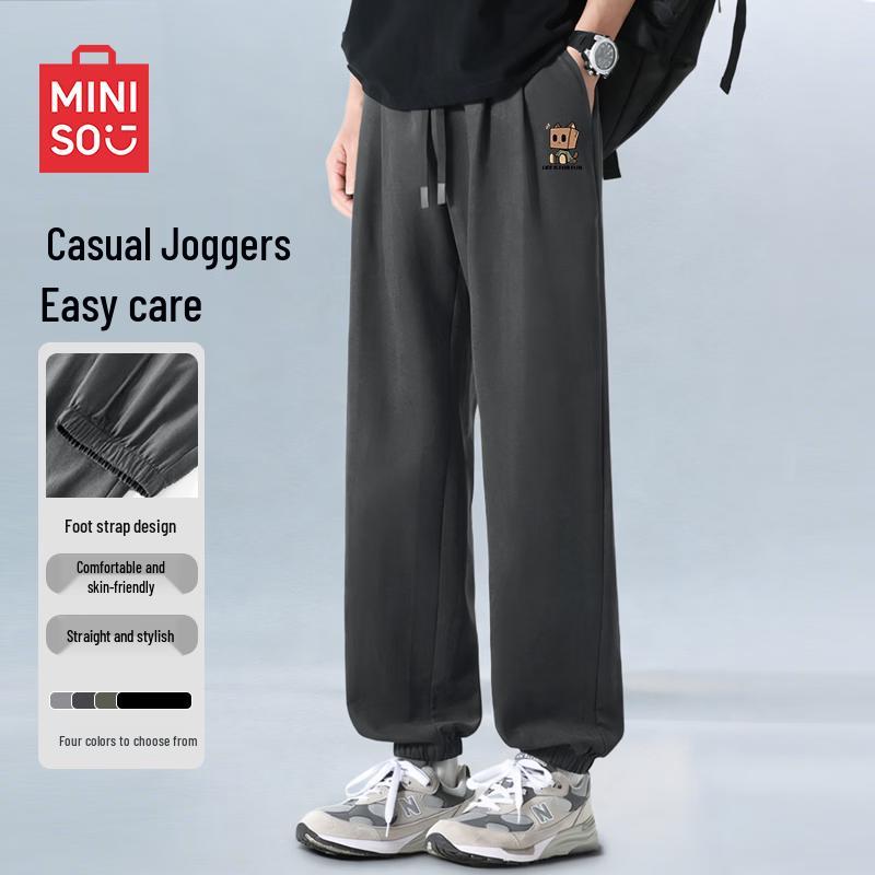 MINISO Men s Street Style Track Pants L
