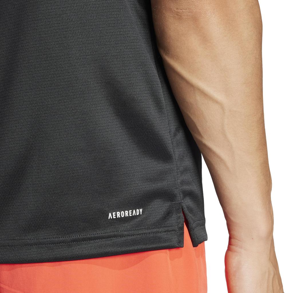 Adidas Train Essentials Training Polo Shirt IJN38 Black Size 2XL Men's (IL7161)