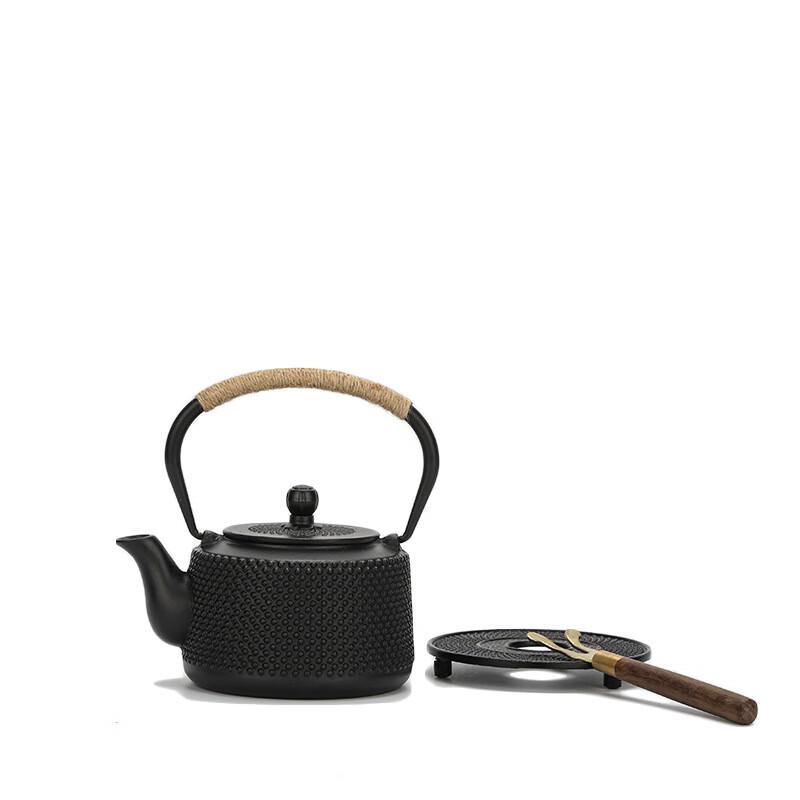 LIU Xiaoding Uncoated Cast Iron Teapot