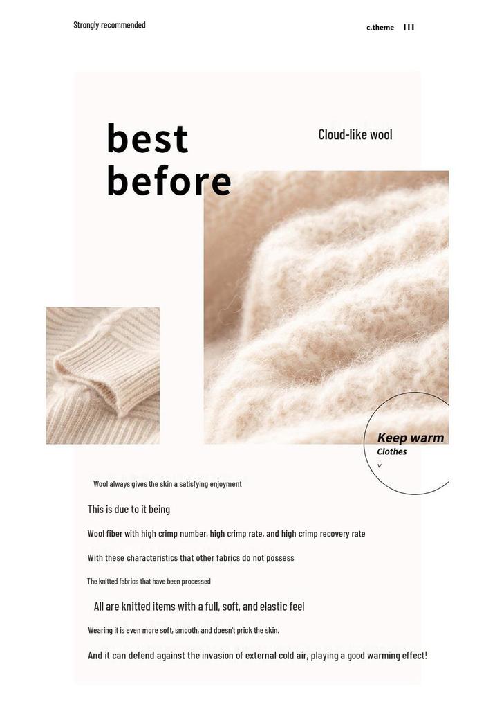 2025 Women's Wool V-neck Cable Knit Long Sleeve Sweater - Loose Fit Cashmere Autumn Winter Top