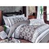 Bedding Set - 1 Duvet Cover 220 X 240 Cm + 2 Pillowcases 60 X 60 Cm - 100% Reinforced Cotton - Brown