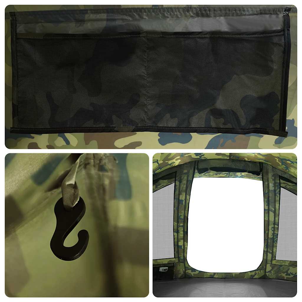 Fishing Tent for 5 People Camouflage Pattern Waterproof