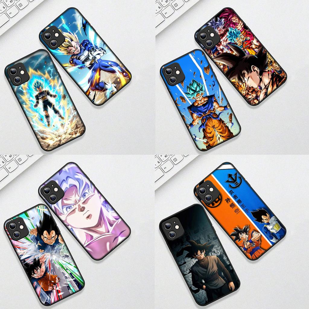 Cover for Motorola Moto G86 G57 E14 E15 G14 G34 G67 G84 G24 A54 G15 Power E22 Casing Phone Case Cartoon Dragon Gokus Ball Vegeta