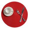 4-piece Cotton Woven Table Mat Woven Cup Mat Non- Table Mat Kitchen 15-inch Room Table Mat