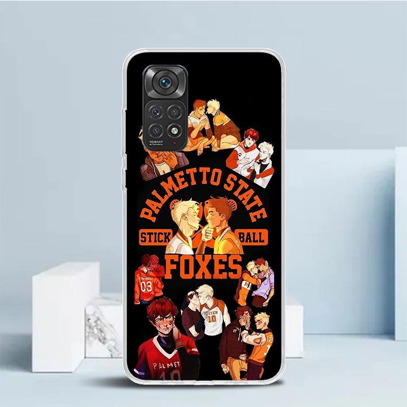Andreil All For The Game Palmetto State Foxes Phone Case For Xiaomi Redmi Note 15 14 14S 13 12S 12 Pro Plus 11S 11 11T 11E 10S 1