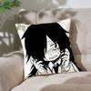 Cute KTomoko KurokiS Pillow Case Throw Pillow Cover Nordic Vintage Style Cushion Covers Home Living Room Sofa Couch Seat