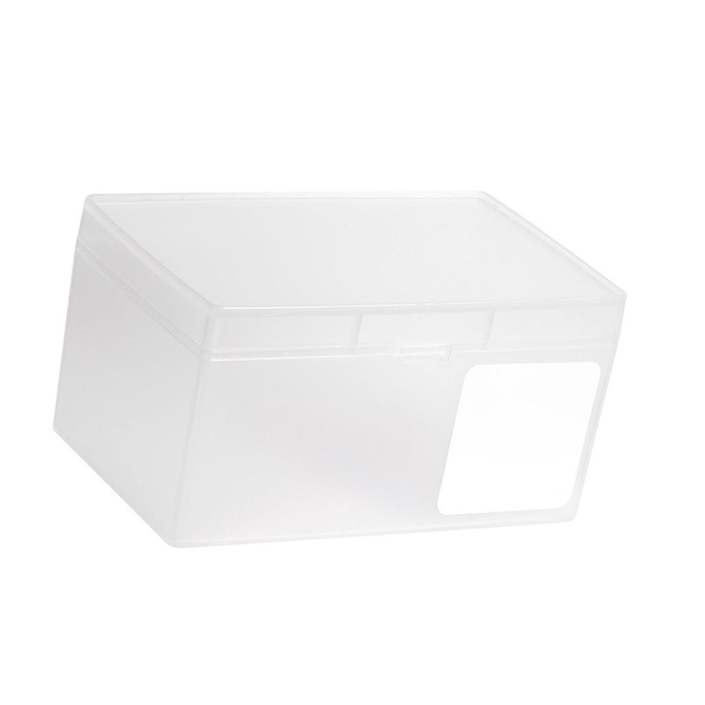Mini Plastic Storage Containers Versatile Jewelry Small Items Greeting Card Snap Storage Box with