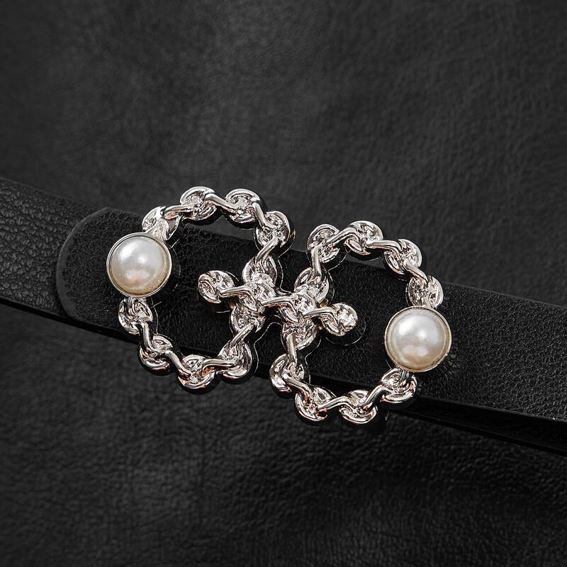 IEF 2025 Autumn Shiny Faux Leather Jacket