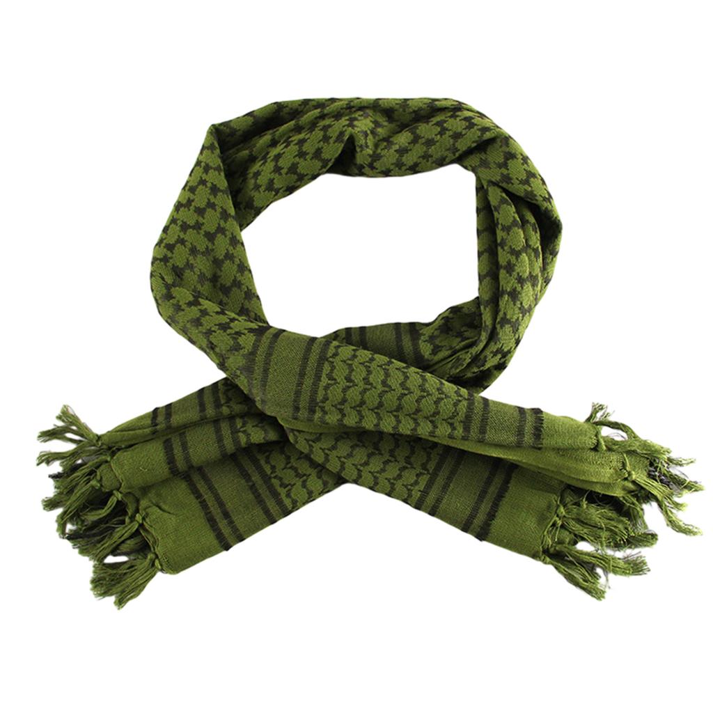 Camouflage Color Arab Scarf Outdoor Enthusiasts Kerchief Multi Purpose Arabian Scarf for Male Outdoor Dustproof Props