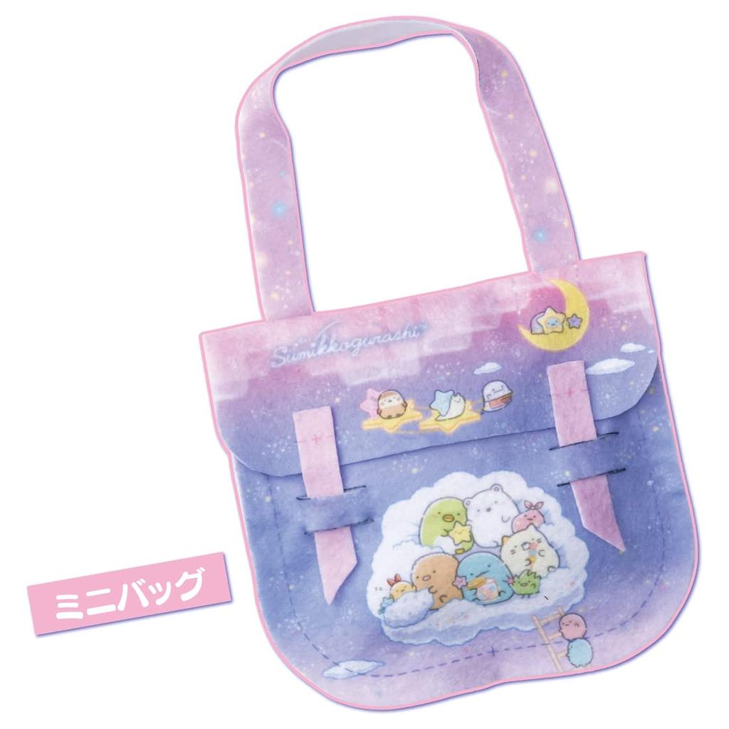 Set mașină de pâslit TAKARA TOMY pentru Sumikkogurashi Plimbare pe cerul înstelat