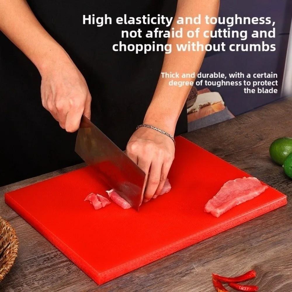 Square Plastic Cutting Board Non-Slip Cutting Plate Mat Easy To Clean Charcuterie Board Kitchen