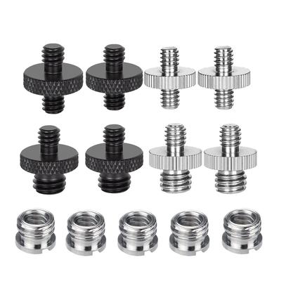 1/1 Inch To 1/8 Inch Male Camera Screw Mount Adapter Camera Conversion Screw Camera Tripod/Monopod Adapter Accessories