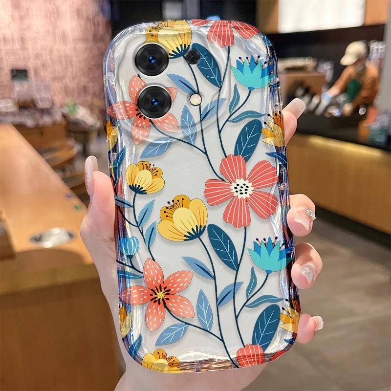 Phone Case For Google Pixel 10 7 8 9 Pro XL 8A Fashion Flowers Pattern Trend Brand Couple Full Protection softcase Back Cover
