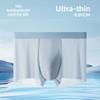 Men's Summer Ultra Thin New 10A Antibacterial Ice Silk Breathable Briefs