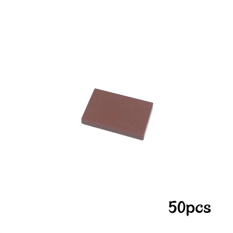 50PCS Building Blocks Compatible with 26603 Tile 2 X 3 Technical MOC Accessories Parts Assembly Set Bricks DIY