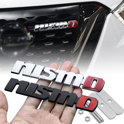 Autocolant Emblema Grilă Față Decal Emblema Portbagaj Styling Auto Pentru Logo Nismo Tiida Teana Qashqai Juke X trail Almera Skyline