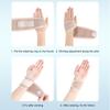 Breathable Fitness Protect Wristband Compression Wrist Support Band Adjustable Wristband  Carpitis