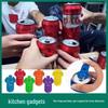 Compact Pull-Tab Bottle & Can Opener: Dustproof, Twist-off Cap Tool